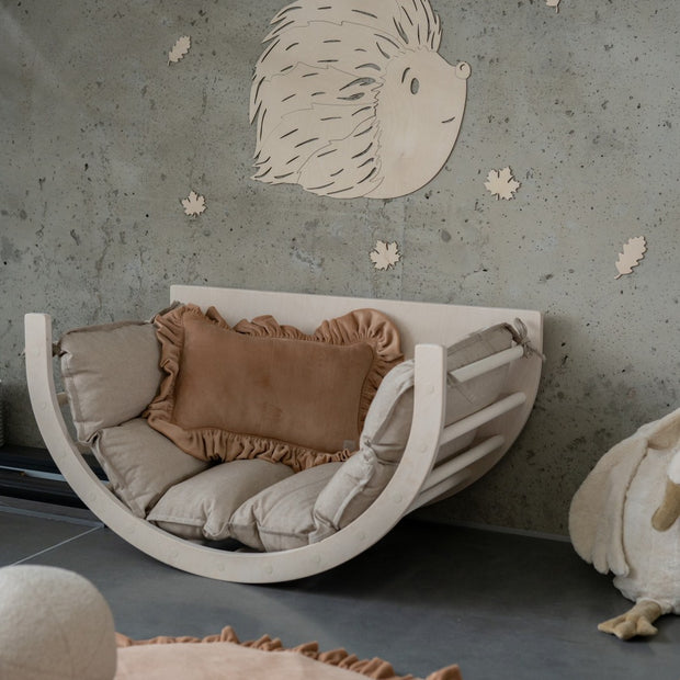 Hedgehog Forest Animal - Wooden Wall Decoration