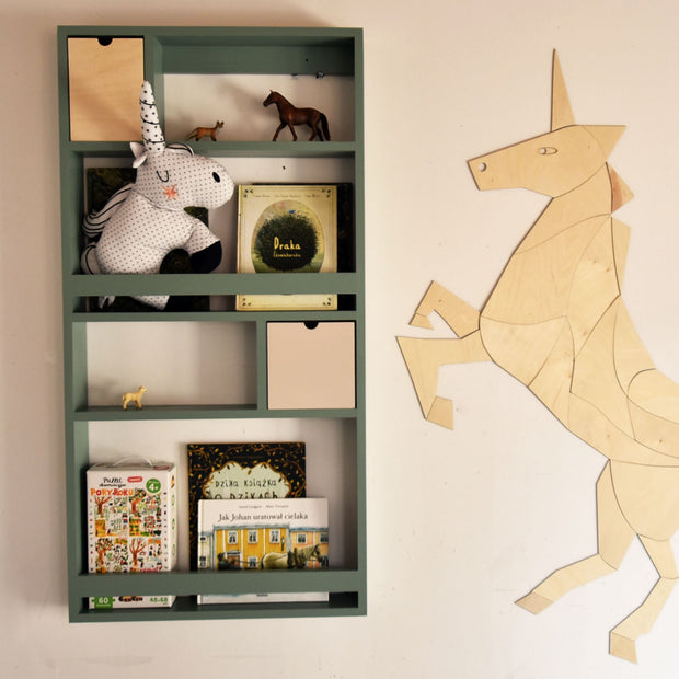 Wooden Wall Decoration - Horse/Unicorn