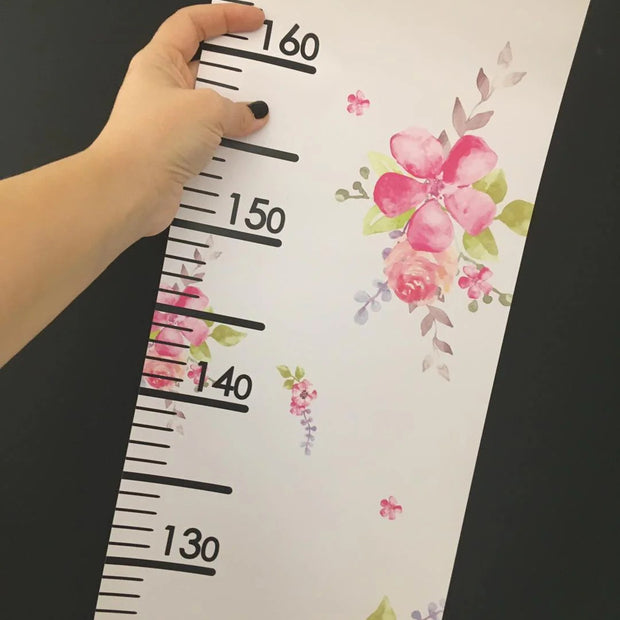 Paper Growth Chart For Kids - Princess