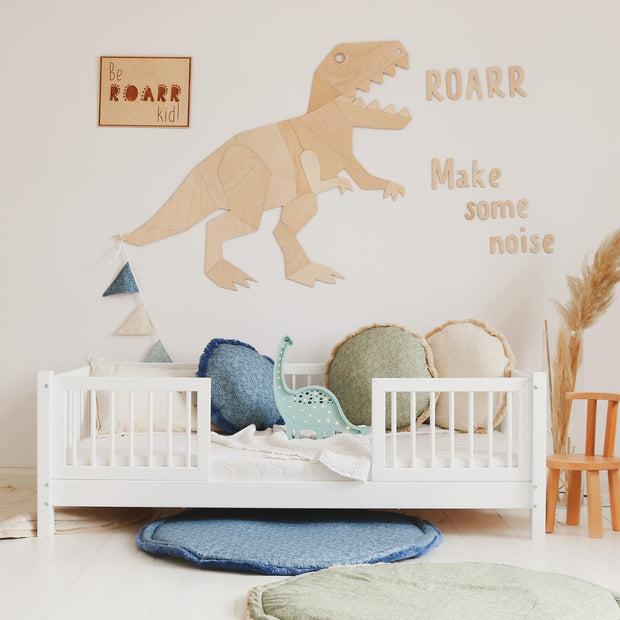 Wooden Poster - Be Roarr Kid